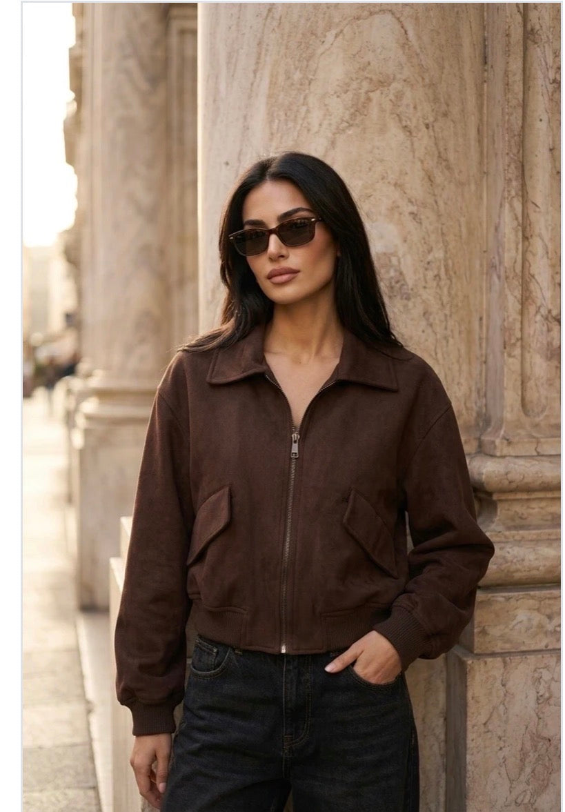 Veste en daim
